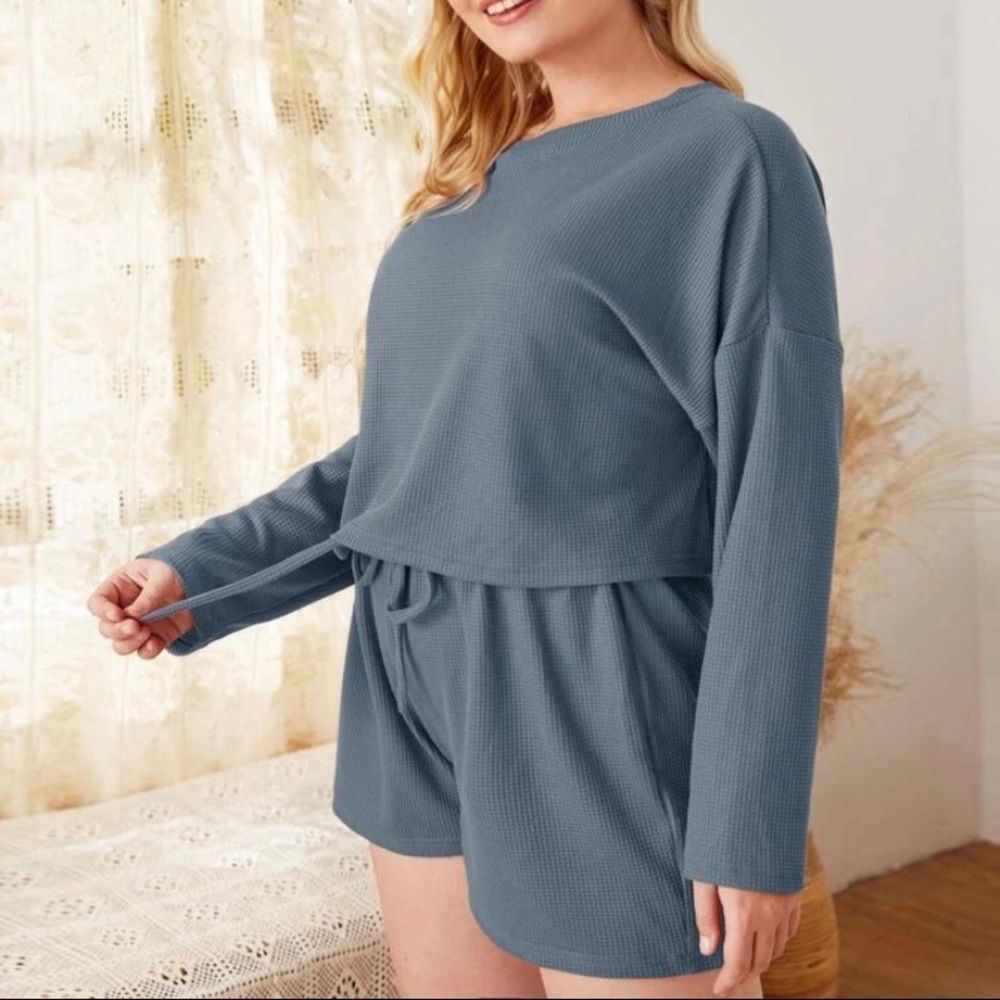 Waffle Knit PJs